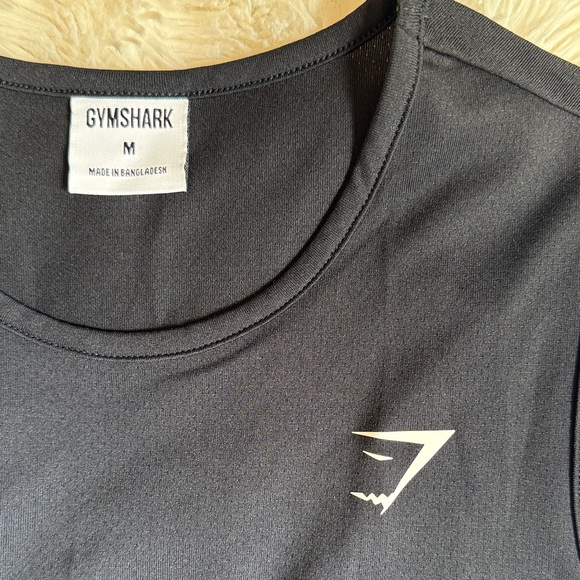 Gymshark Black Muscle Tee for Women - Picture 2 of 4